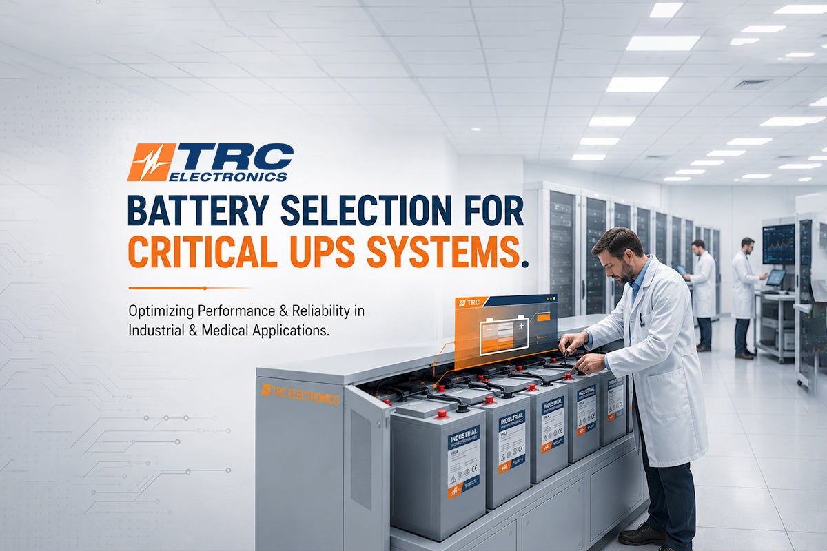 Commercial UPS Battery Selection Guide: SLA vs TPPL vs Lithium