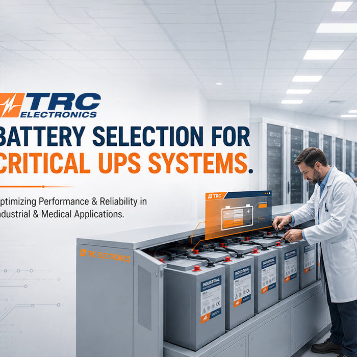 Commercial UPS Battery Selection Guide: SLA vs TPPL vs Lithium