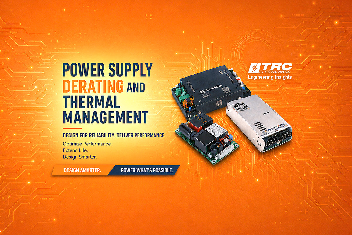 Power Supply Derating Considerations and Thermal Management