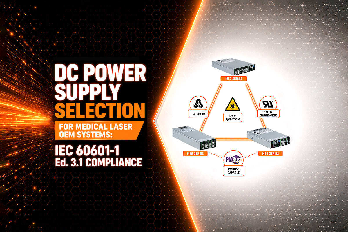 DC Power Supply Selection For medical Lasers