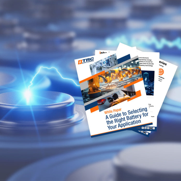 A Guide to Selecting the Right Battery for Your Application