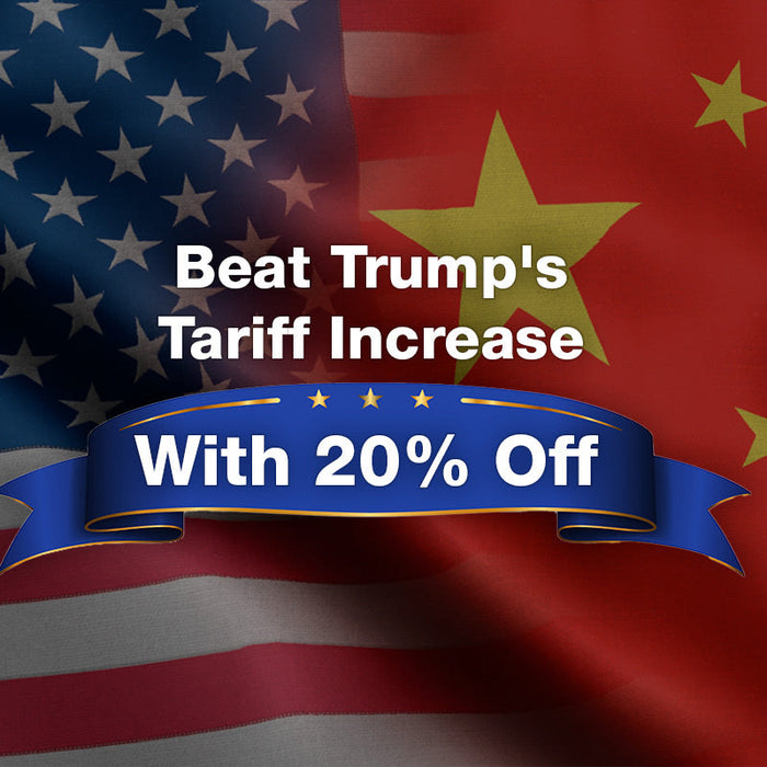 Beat Trump's Tariff With 20% Off