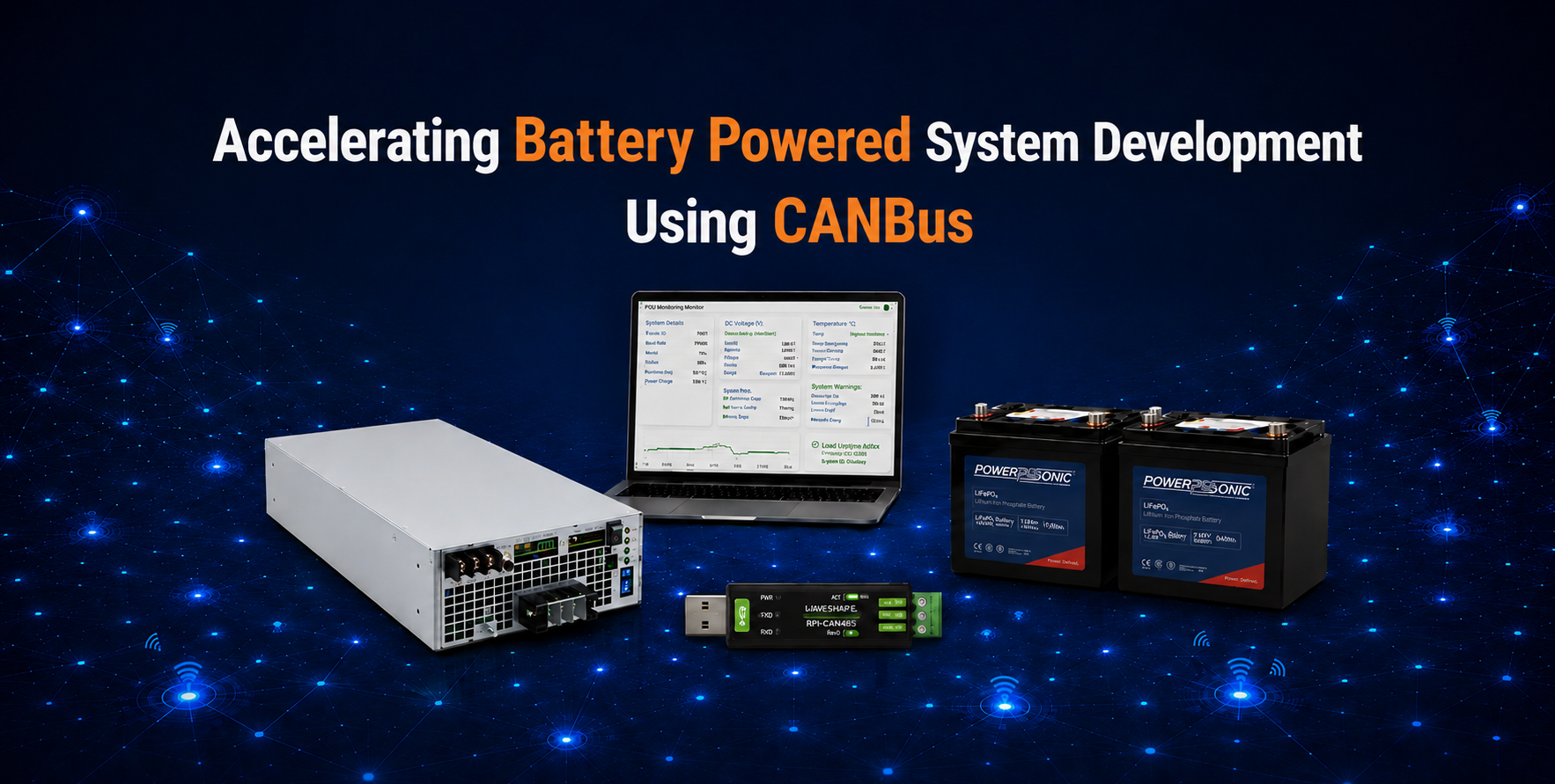 Accelerating Battery Powered Prototype Development with CANBus Programming