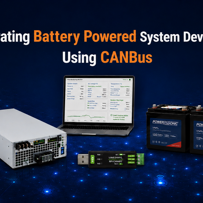Accelerating Battery Powered Prototype Development with CANBus Programming
