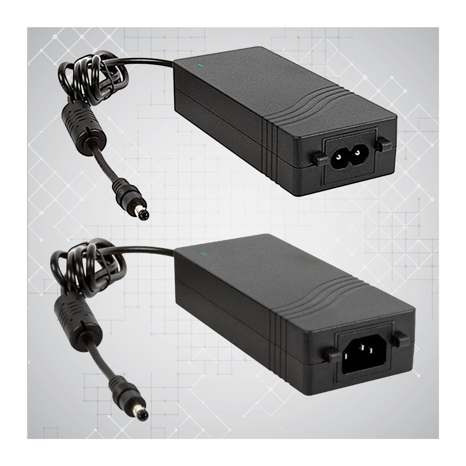 XP Power AUM90 Series 90W AC-DC Adapters