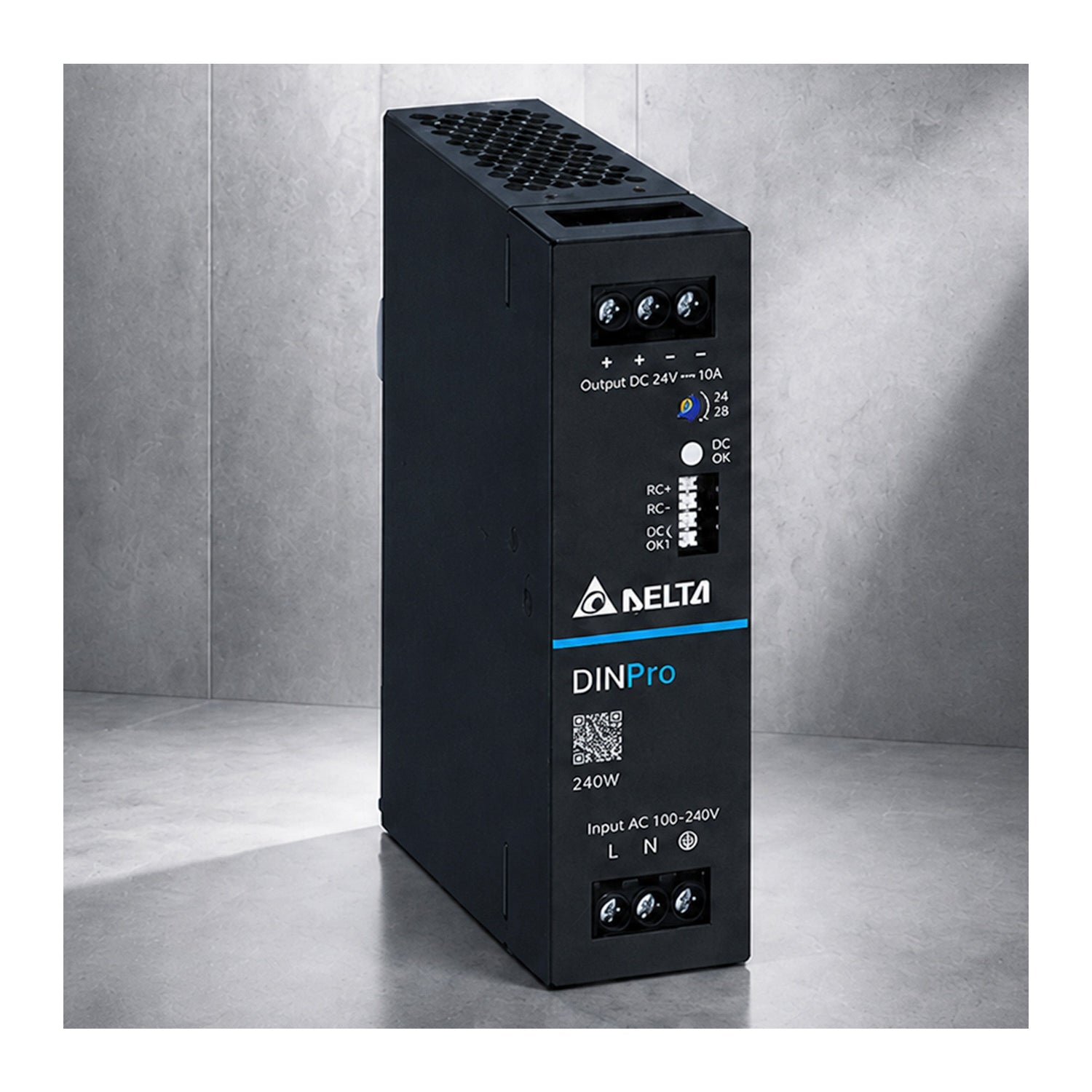 Delta DIN Pro Series DIN Rail Power Supplies