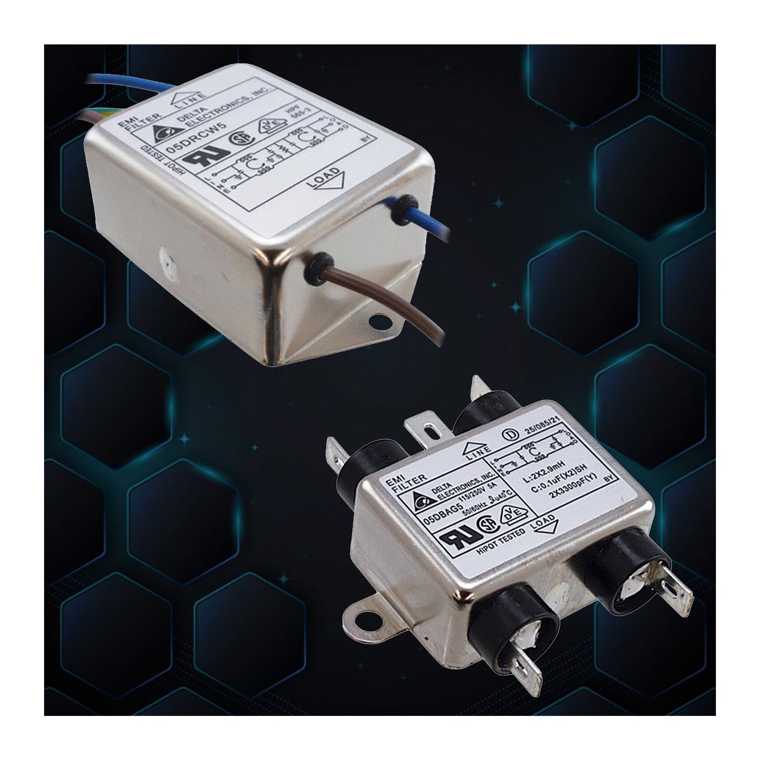 Delta High Performance EMI Filters