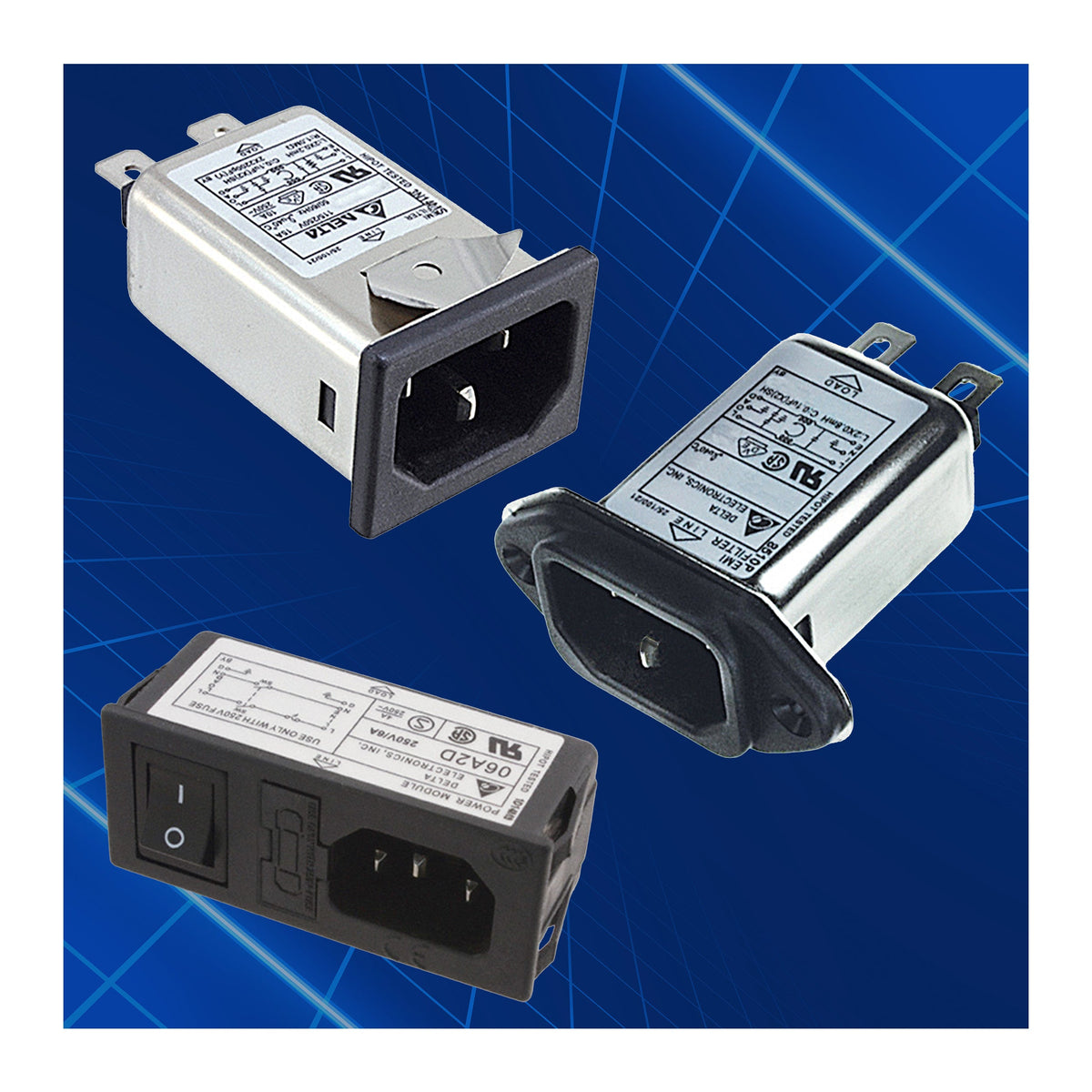 Delta Ibc Module Delta Power Entry Modules | EMI Filters | TRC Electronics