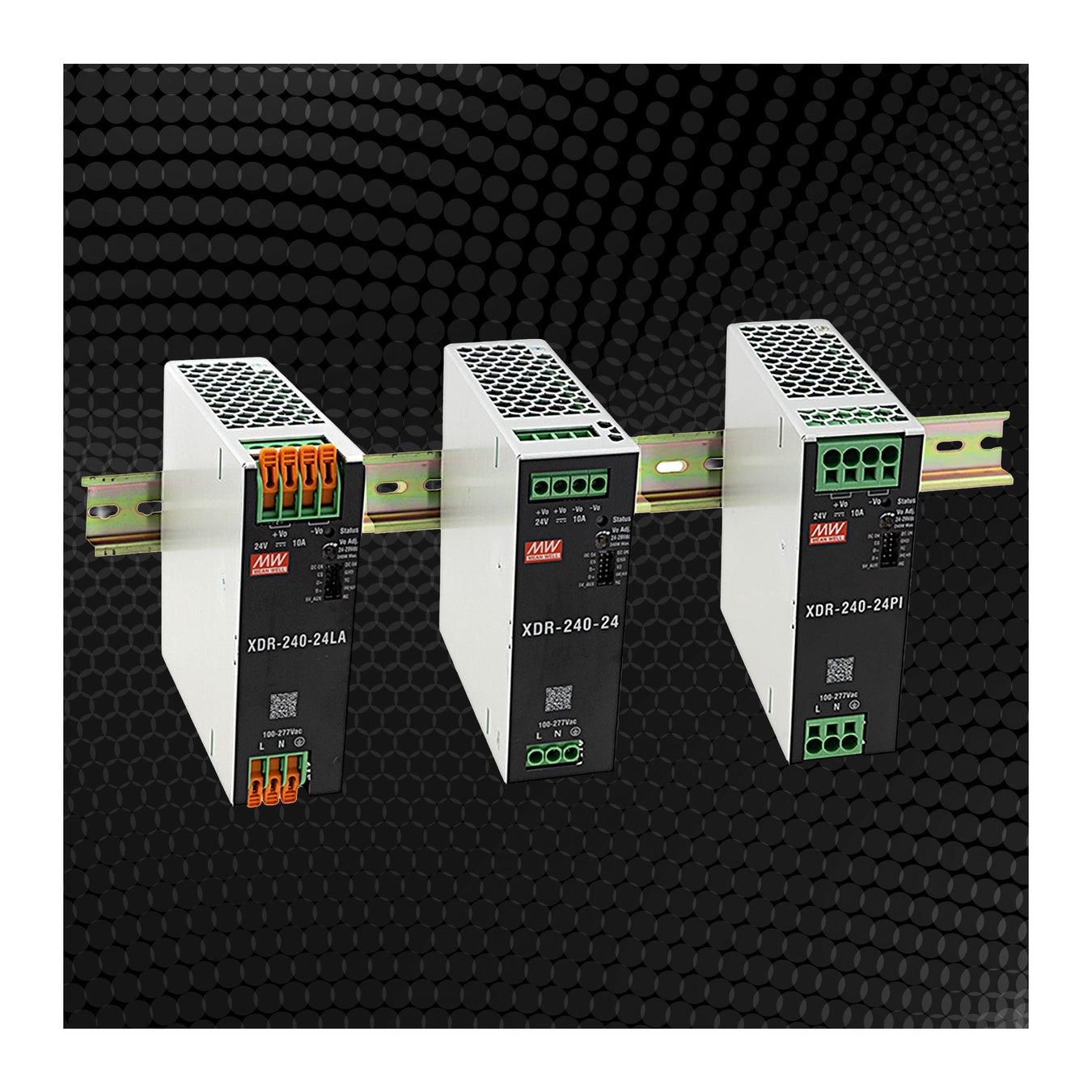 MEAN WELL XDR-240 High-End DIN Rail Power