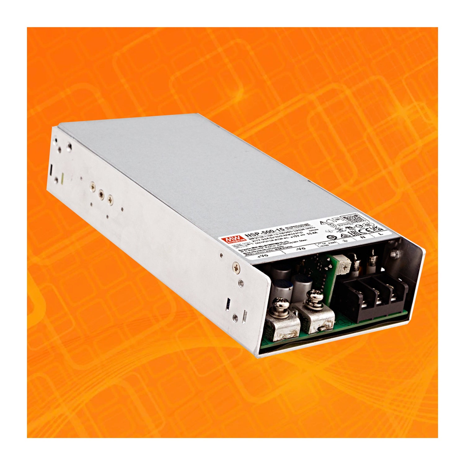 MEAN WELL NSP-500 Series 500W AC/DC Power Supplies