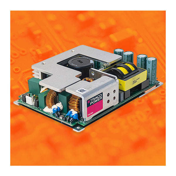 TRACO Power TXO 500 Series | 500 Watt Compact AC/DC Power Supply