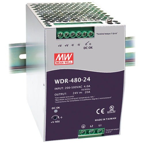 MEAN WELL WDR-480-48